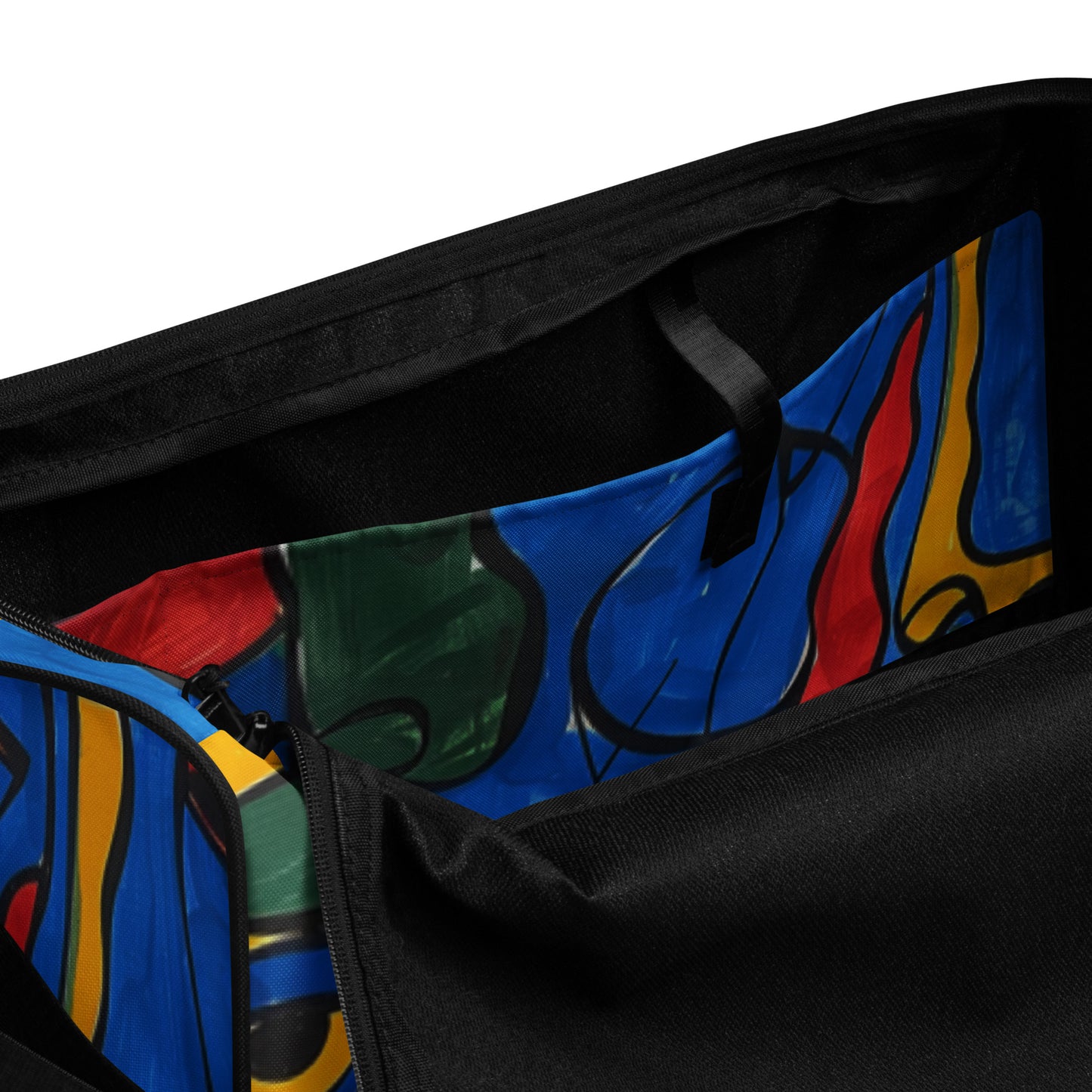 Abstract Faces Duffle bag